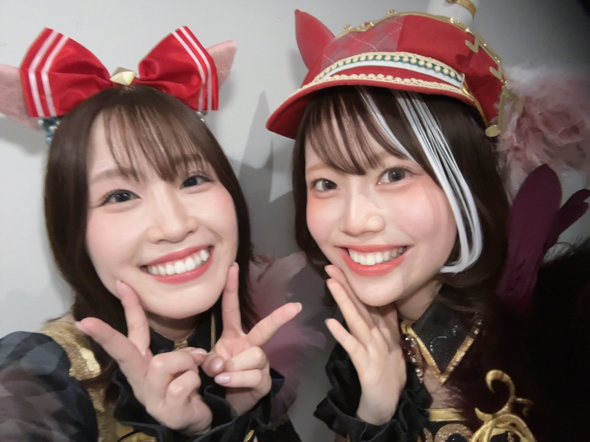 otsukimaccha's tweet photo. ウマ娘キャストの方々⟡.*

鈴⽊ みのりさん アグネスデジタル役🎀

津⽥ 美波さん エアシャカール役💻

野⼝ 瑠璃⼦さん サクラチヨノオー役🌸

和多⽥ 美咲さん メイショウドトウ役🐐

#ウマ娘7th東京D1 
#ウマ娘7th東京D2 #ウマ娘7th https://t.co/br0ZKX3AAh