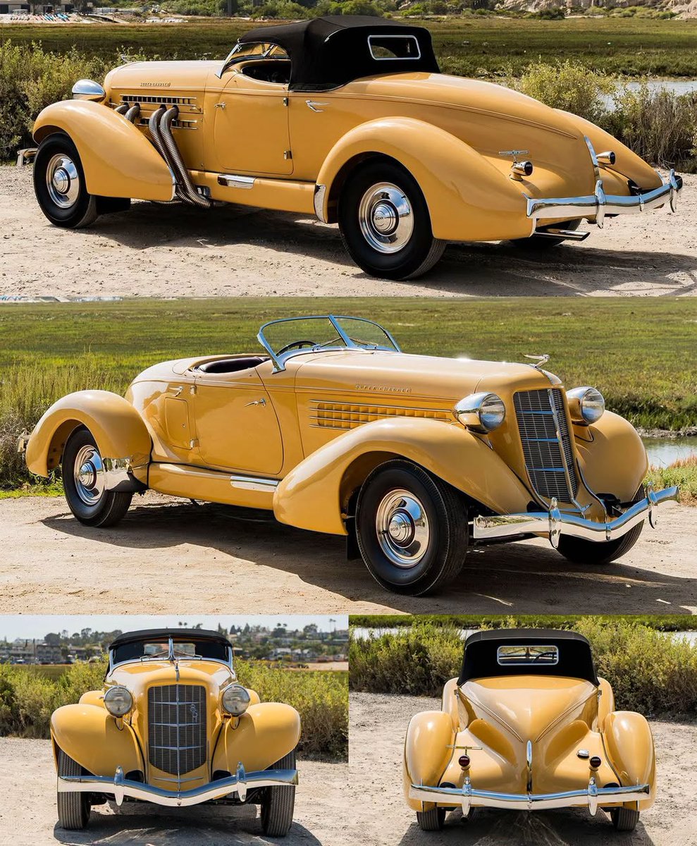 333too3's tweet photo. 1935 Auburn 851 Super-Charged "Boattail" https://t.co/esUJEPwjwr