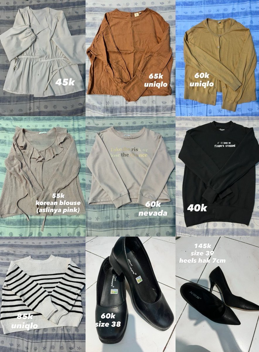 draftanakunpad4's tweet photo. wts preloved baju, celana, krudung nih pad! cod di unpad &amp; sayang only ya https://t.co/VdZU8BBvFj