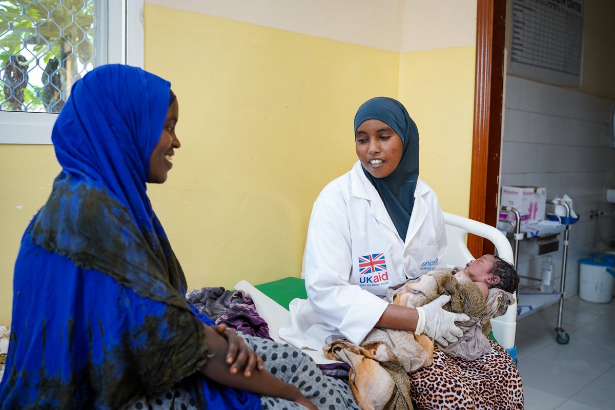 unicefsomalia's tweet photo. Supported by @UKinSomalia, the #BetterLives Programme strengthened 15 health facilities, expanded access to neonatal and essential health services, improved water and sanitation infrastructure, and strengthened the capacity of health workers across #Jubaland. https://t.co/2VmjmUFK2P