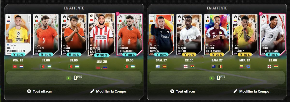Rotolitoo's tweet photo. @SorarePem @Sorare allez ca part sur ça, j'ai peur que la colombie encaisse un but... https://t.co/A2zevqrqcs