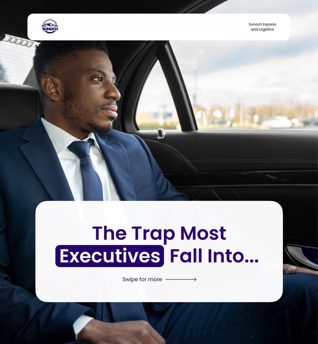 Sunochlogistics's tweet photo. THE BEST INVESTMENT CEOs MAKE ISN’T IN THEIR BUSINESS…

Imagine having to make business decisions while handling every tiny movement detail in between your meetings. From timing shifts to coordination to follow-ups…

Why is all of that still on a CEO’s plate? https://t.co/k9ix4qpBp7