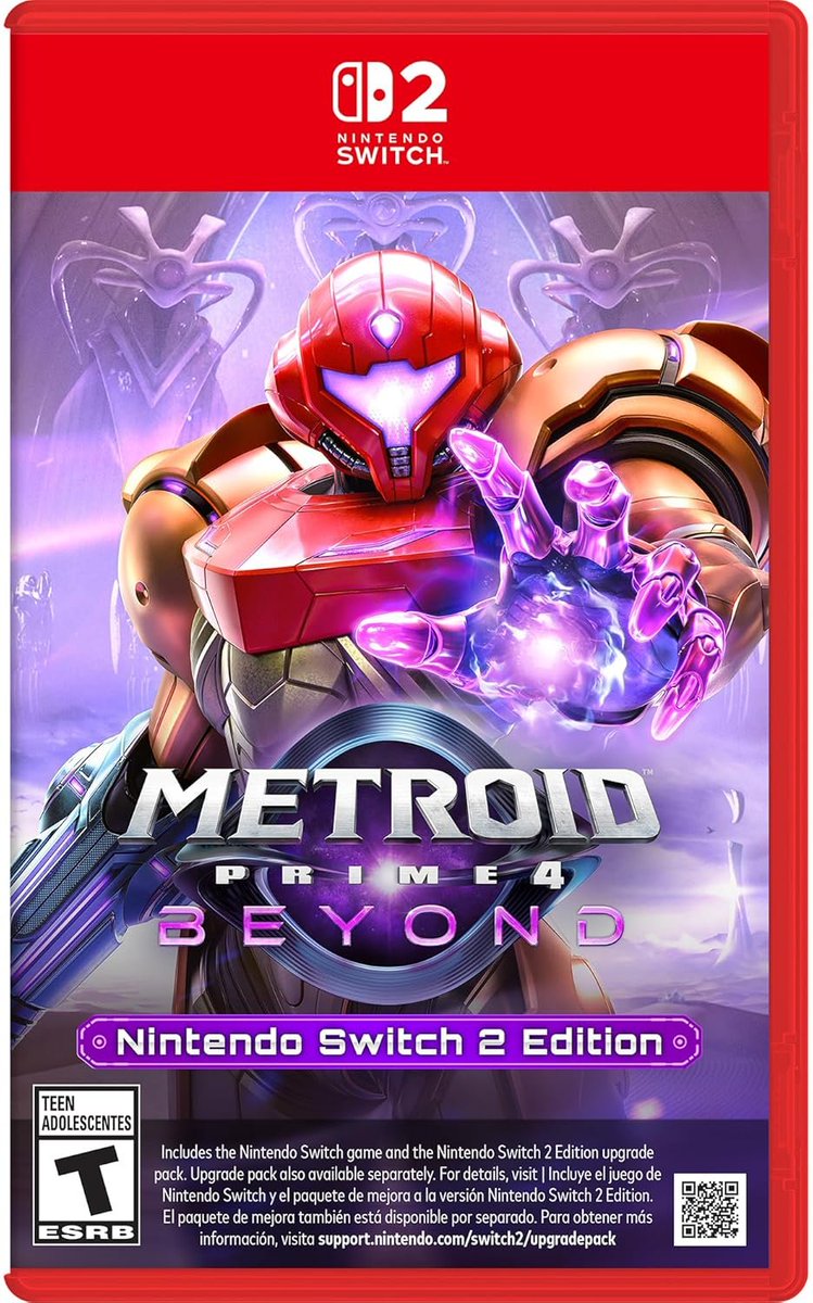 Wario64's tweet photo. Metroid Prime 4: Beyond (Switch 2E) is $44.99 on Amazon Prime. Switch $29.99 https://t.co/F9UGHNNdAA #ad 

Switch 2 Edition = Switch 1 &amp; 2 versions on cart https://t.co/6hyGiyASxT