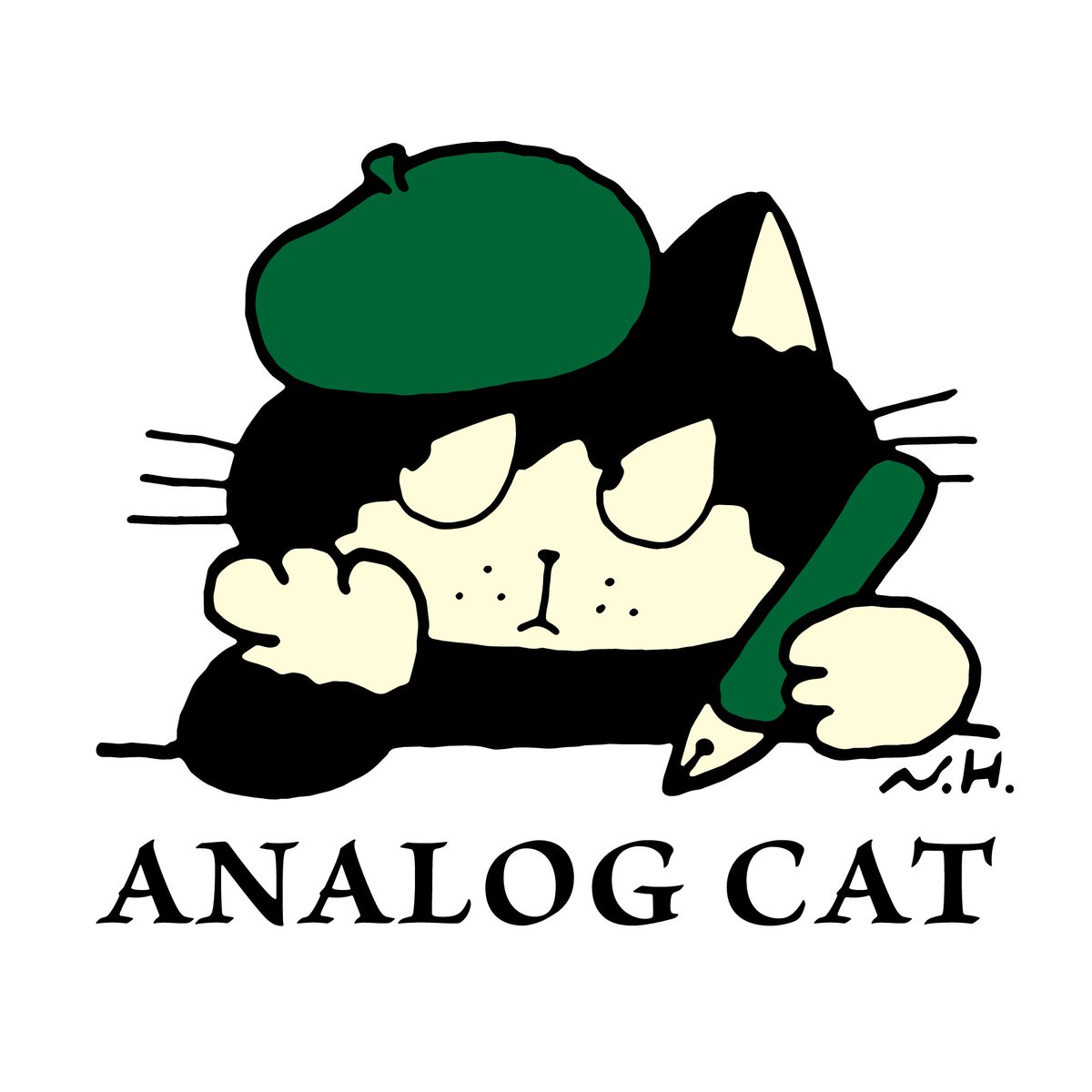 pelapela350's tweet photo. ANALOG CAT. https://t.co/WVN7XzfJMI