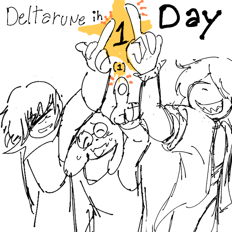 Tireybear's tweet photo. deltarune tomorrow https://t.co/uQK9CzpduO