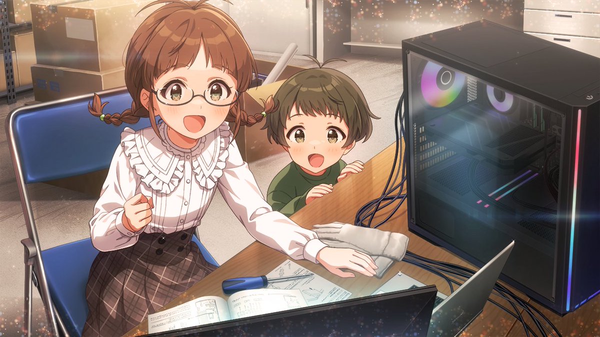 icarusparchive's tweet photo. June 23rd marks the Birthday of intern turned legendary idol manager Ritsuko Akizuki ! From the start Ritsuko has been determined to become an idol manager, when 765pro was low on funds she then decided it was time to debut as an idol ! Ritsuko is also the producer/member of the famed unit ' 竜宮小町 ' first making an appearance in ' THE iDOLM@STER 2 ' she has shown us what determination can get us in life no matter the obstacle. 💚
Happy birthday Ricchan ! 👓