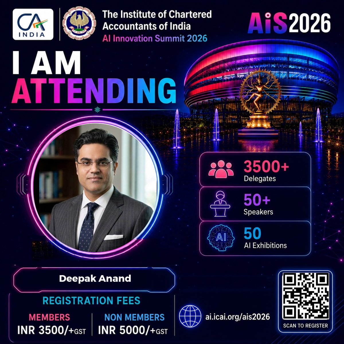 ananddeepak04's tweet photo. #AIS2026 https://t.co/tm6IHBdTlJ