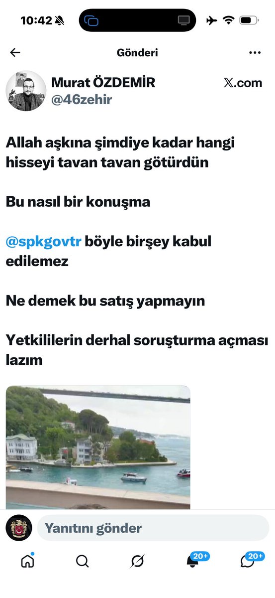 gokhanbilik1's tweet photo. Takip etmiyor 
Öyle bir yüce varlık 

‼️Ben kendimi @spkgovtr 
‼️şikayet ederim 
‼️merak etme sen 

Ama sen de 

🇹🇷 Türkiye Bireysel Yatırımcısı’na 🇹🇷

Hele Bir anlat bakalım 

Benle, Bizle derdiniz ne sizin 

Senin ve sen gibilerin 
Ağa babalarının manüpilasyon yaptığı tel maşa sığ hisseleri analiz etmediğim için 
Tavan Tavan götürmedim 

Ama 5.85 den 2 ayda 9.71 e 
%60 götürdüm #odas 

bi bitmediniz.. 

Gökhan Bilik @HisseChat 
#hissechat #bist100 #borsa