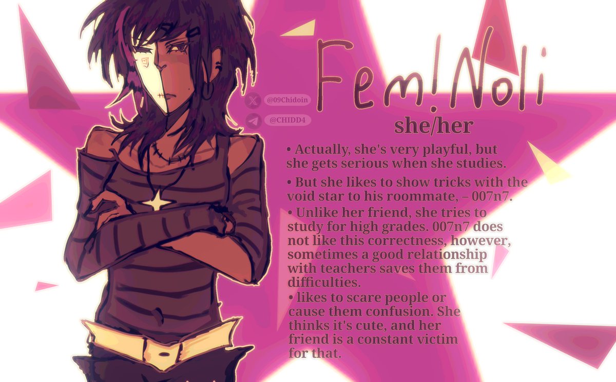 09Chidoin's tweet photo. Okay, my English is too bad. I hope there are no mistakes. I don't know why, it was planned as a simple sketch, but I decided to come up with something... #noli #forsaken ??? #femnoli #genderswap #art #kek https://t.co/g5rK3wfTXN