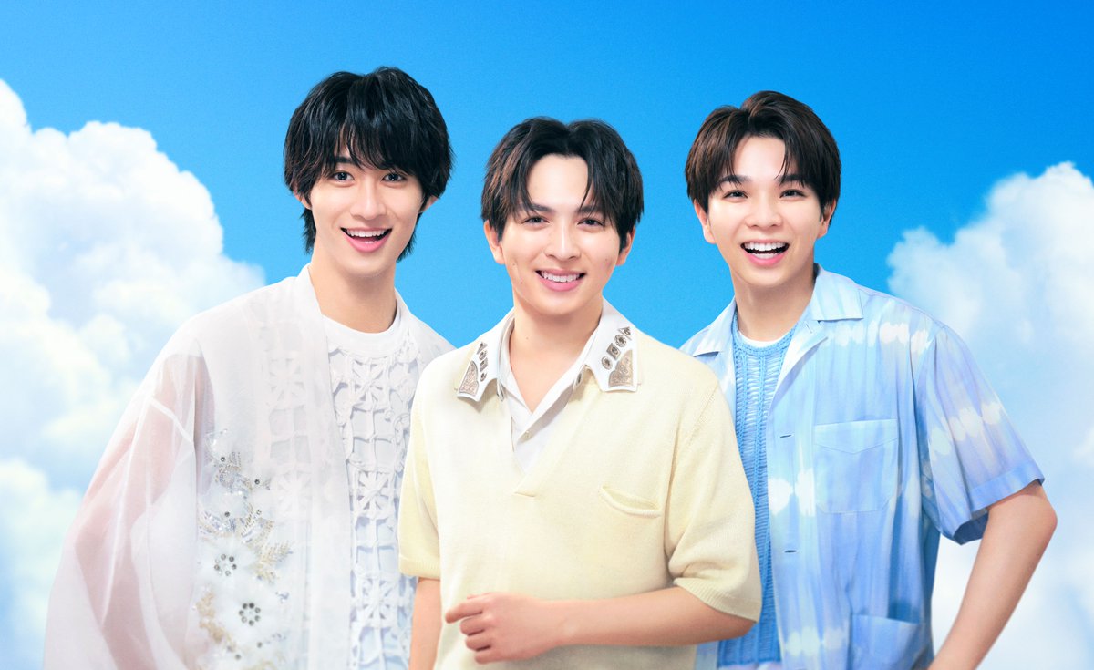 oricon's tweet photo. M!LK塩﨑太智＆曽野舜太＆吉田仁人
「サマージャンボ宝くじ」CMゲスト出演🎊
⠀
もし12億円当たったら…？
💛「1日で使い切ろうよ」
💙「3人で宇宙に行きたい！」
❤️「無人島を買ったり…」
⠀
🎥CM&amp;インタビュー動画あり
https://t.co/0t3XGpuTxC
⠀
3人とのコラボグッズ キャンペーンも💴 https://t.co/qTYeA1yqCj