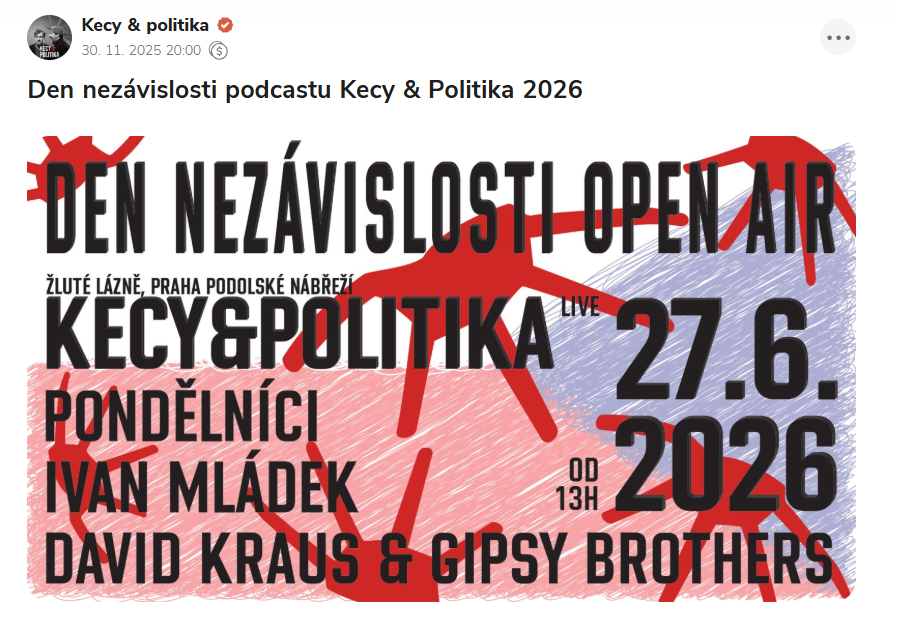 Hromnice2's tweet photo. Zasáhla vyšší moc a nemůžeme jít na akci Kecy&amp;Politika Den nezávislosti teď v sobotu. Nabízím 2 vstupenky za cenu 1 - 😂a to se vyplatí!😂 https://t.co/PTIi51tbB3
