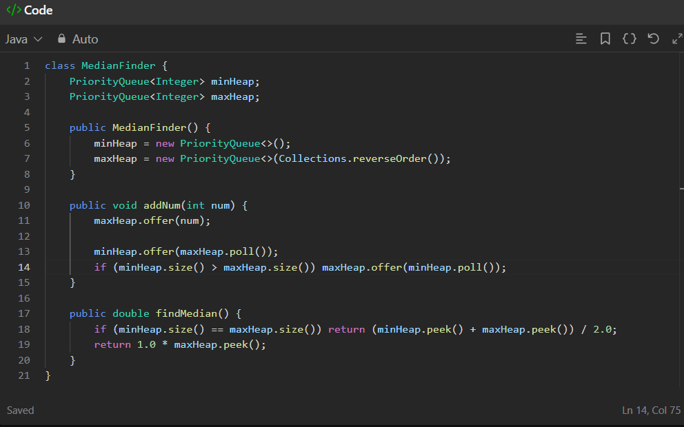 whatthefaizz's tweet photo. Day 23 of @takeUforward_ #SDESheetChallenge Done✅

Key learnings:
Merge m-sorted A[], Top k frequent Elements using minHeap &amp; Median from data Stream

#DSA #StriversSheet #LeetCode #CompetitiveProgramming #SoftwareEngineering #ProblemSolving #45DaysOfCode #ProgrammingJourney https://t.co/SLfFrAye0U