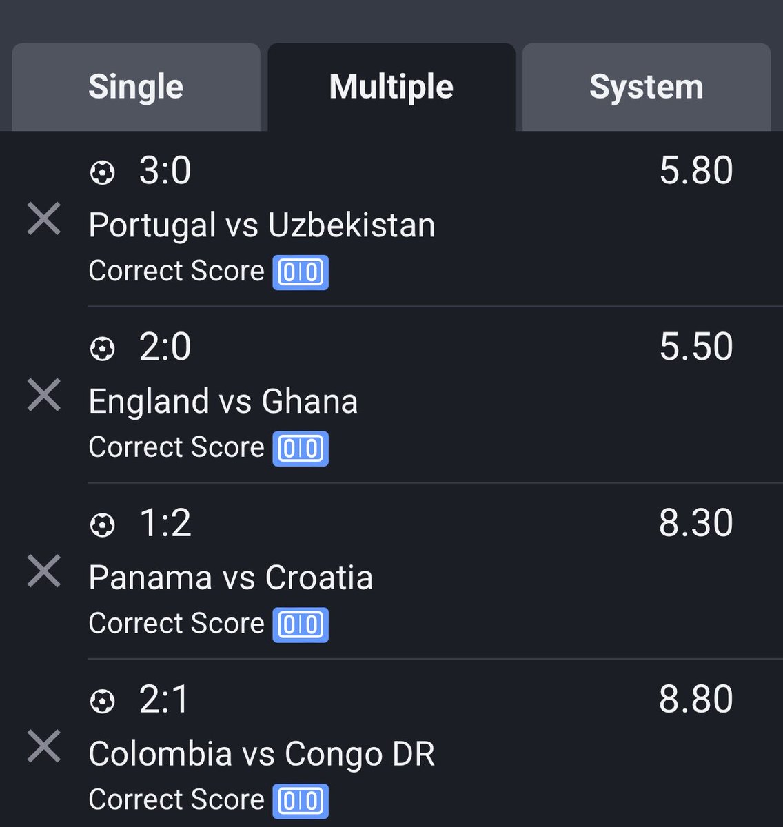 RichardAwaza's tweet photo. Correct score https://t.co/WGJXPZVKE4