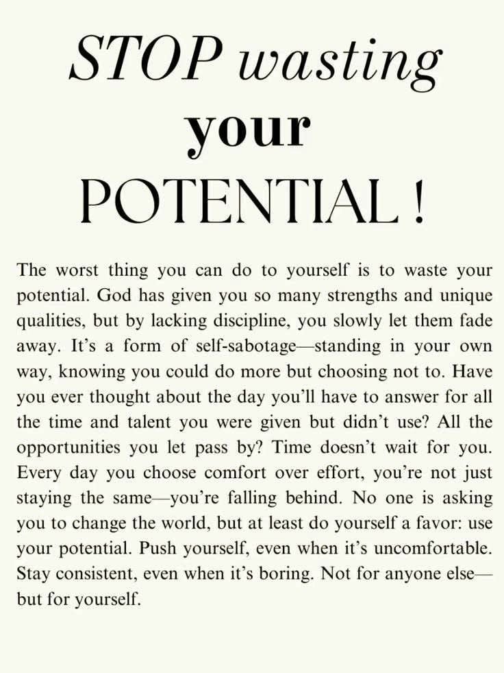 KnowledgeOfOld's tweet photo. Stop wasting your potential 📌 https://t.co/1f2dF1PL0w