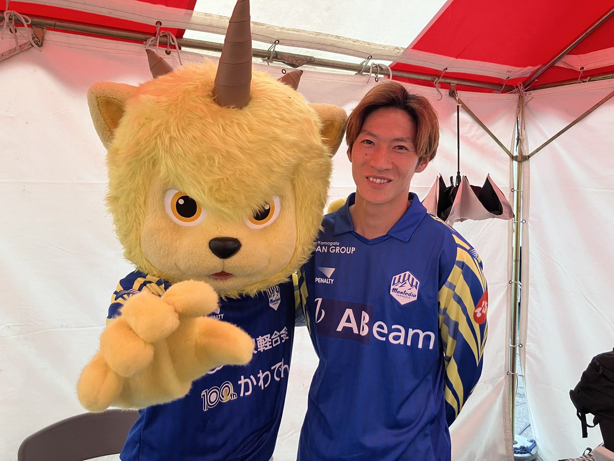monte_prstaff's tweet photo. このあとステージで開催のトークショーにも登場します🎤✨

ぜひ、球場に到着された方はステージへお越しください👀

ディーオもやってきました🤝🏔️

#montedio
#yamagataichigan
#RakutenEagles https://t.co/gmlKfWCzvV