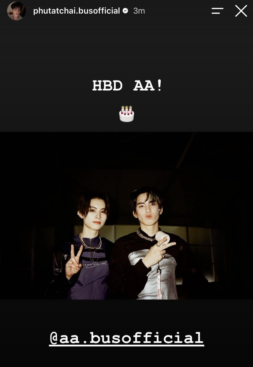 Summerramy's tweet photo. ภูมาแฮปเอเอด้วยแคปชั่น HBD AA! 🎂

แล้วถ่ายรูปไว้ด้วยกันเยอะมาก แต่อยู่ที่ว่าจะลงให้คนอื่นเห็นด้วยมั้ย ไม่เห็นไม่ได้แปลว่าไม่มีจริงๆ https://t.co/tvhDhlTvEE
