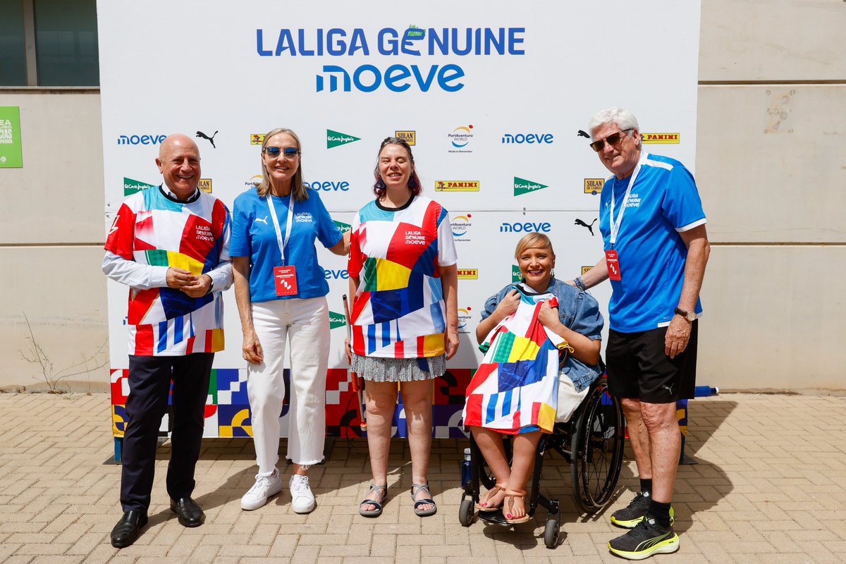 FundacionLaLiga's tweet photo. 🔗 Renovamos convenio con @Fundacion_ONCE, @insertainnova e Inserta Empleo para fomentar la inclusión laboral de las personas con discapacidad intelectual.

⚽️ Dirigido a los jugadores y jugadoras de #LALIGAGENUINEMoeve.

https://t.co/81TICt55pU https://t.co/sU54gsK4iX