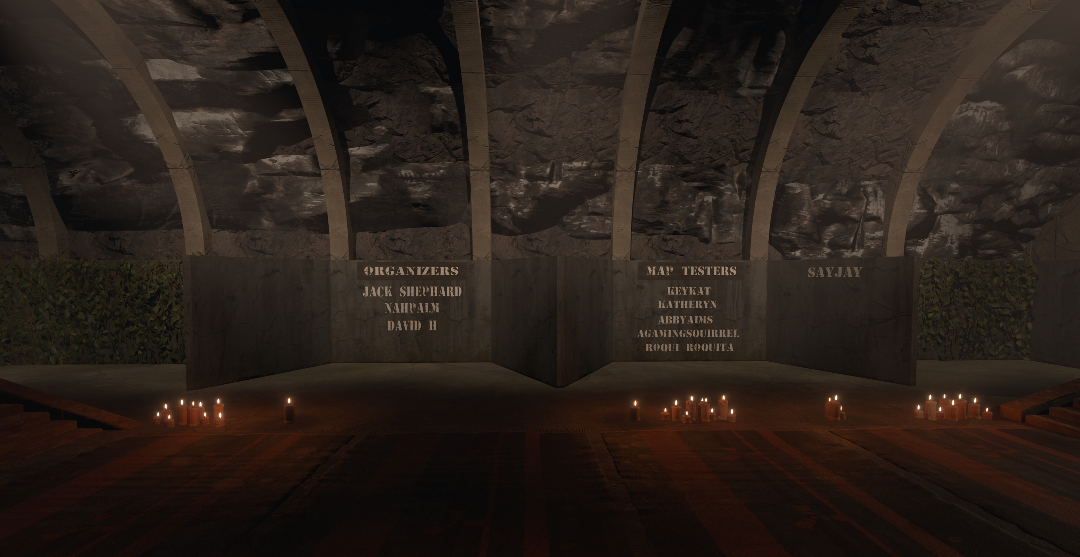 Davidhgaming's tweet photo. Credit Room

A quiet place of remembrance hidden beneath the surface. The Credit Room stands as a tribute to the creators, contributors, testers, and community members who helped bring Faultline to life.

RustRoleplayers Event • 25th to 28th
Custom Monument

#Faultline #Rust #RustRoleplayers #RustEdit
