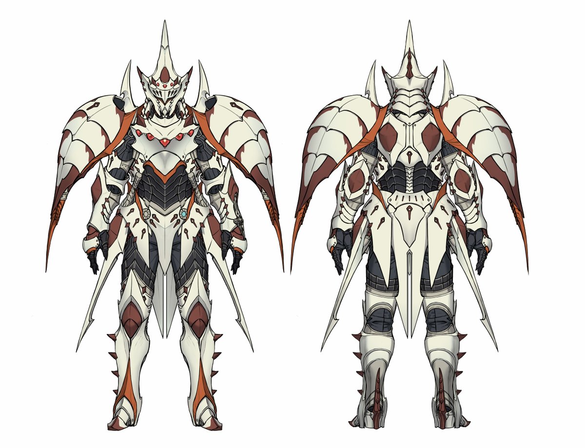 MH_Wilds's tweet photo. 【開発原画・防具】ネルスキュラ https://t.co/VL5QRGKIjm