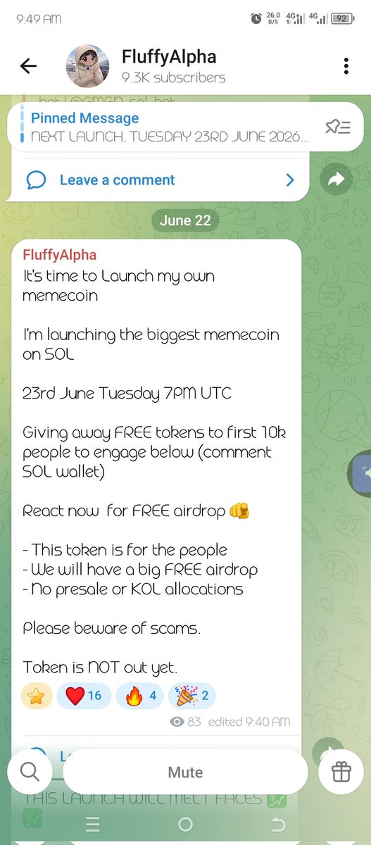 maitowncrypto's tweet photo. @fluffycrypt 2YGcHSNe34Q1oVgq5N9yX6fUWAPfPVnsBvNxwCD7KtuG https://t.co/o8W4KRY0LL
