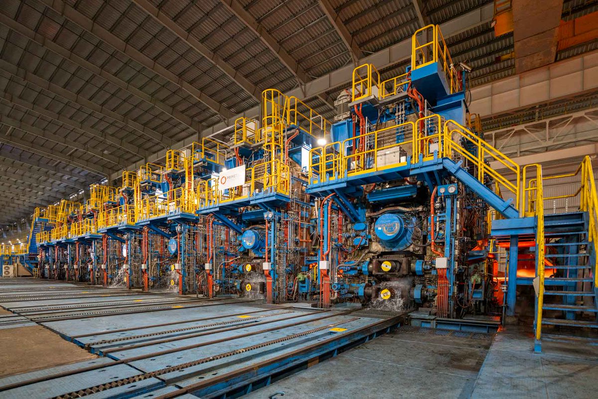primetals's tweet photo. At Hoa Phat Group’s site in Dung Quat, a fully integrated #Casting and #HotRolling setup from Primetals Technologies is now delivering a new level of product quality, higher capacity, and impressive production flexibility. 🚀
👉 Discover more: https://t.co/XOxvodRiwP https://t.co/bNYCMvqUW2