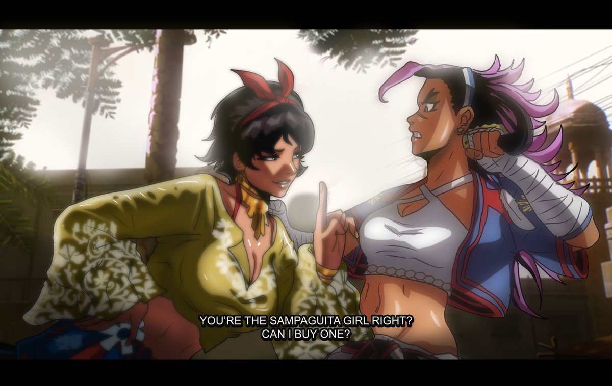 Raydash30's tweet photo. MY SAMPAGUITA GAL

#yasmine #josierizal #STREETFIGHTER6 #tekken7 #raydasharts https://t.co/GBvft5GzeB