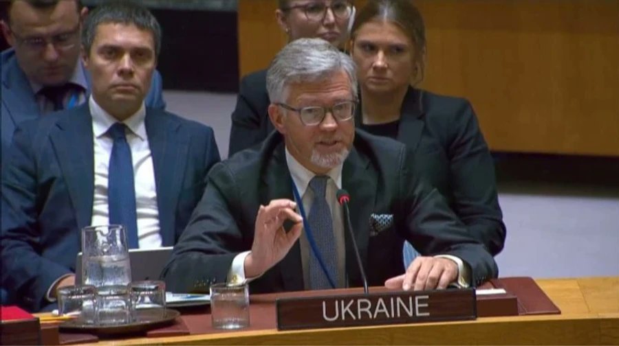 olivia88877's tweet photo. Мельник в ООН предупредил, что Украину задолбало их тянучка и обеспокоиность: "Наше терпение не безграничнно!". И обратился к Небензе с требованием убираться из Украины:
"Вам никогда не удастся удержать оккупированные земли. Никогда. Убирайтесь из Украины как можно скорее! " 🇺🇦 https://t.co/JjxdMEyZWj
