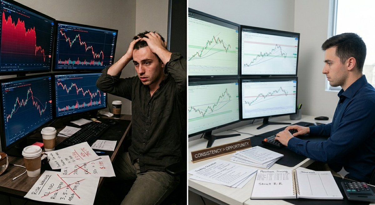 Adisense777's tweet photo. #MyGateTradeStory 
@Gate__Square 
The trade that changed my view of risk management was not my biggest win or loss. It taught me discipline, position sizing, stop-loss rules, and emotional control. Survival matters more than profit in trading. https://t.co/B8itrG995X