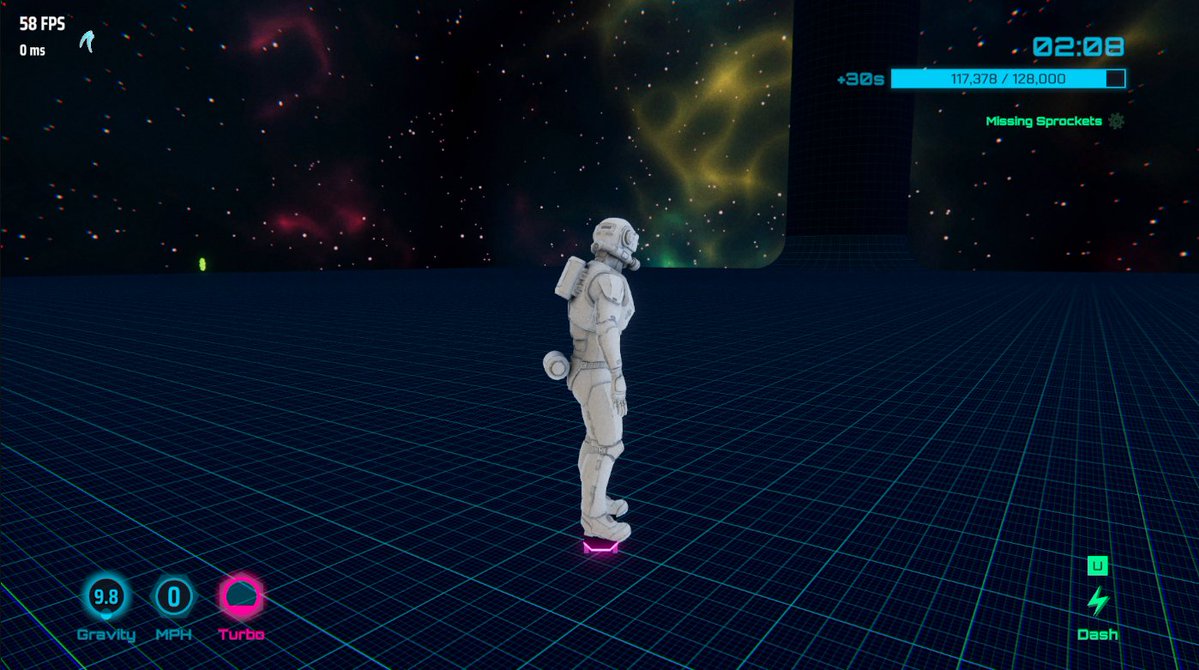 penitent_games's tweet photo. Starting work on the third level.  It's going to be bigger and square rather than round to create a more natural feeling skate experience.  A *little* less mind bending so players can focus on a new feature being introduced: trick challenges. https://t.co/YRdcezD94u