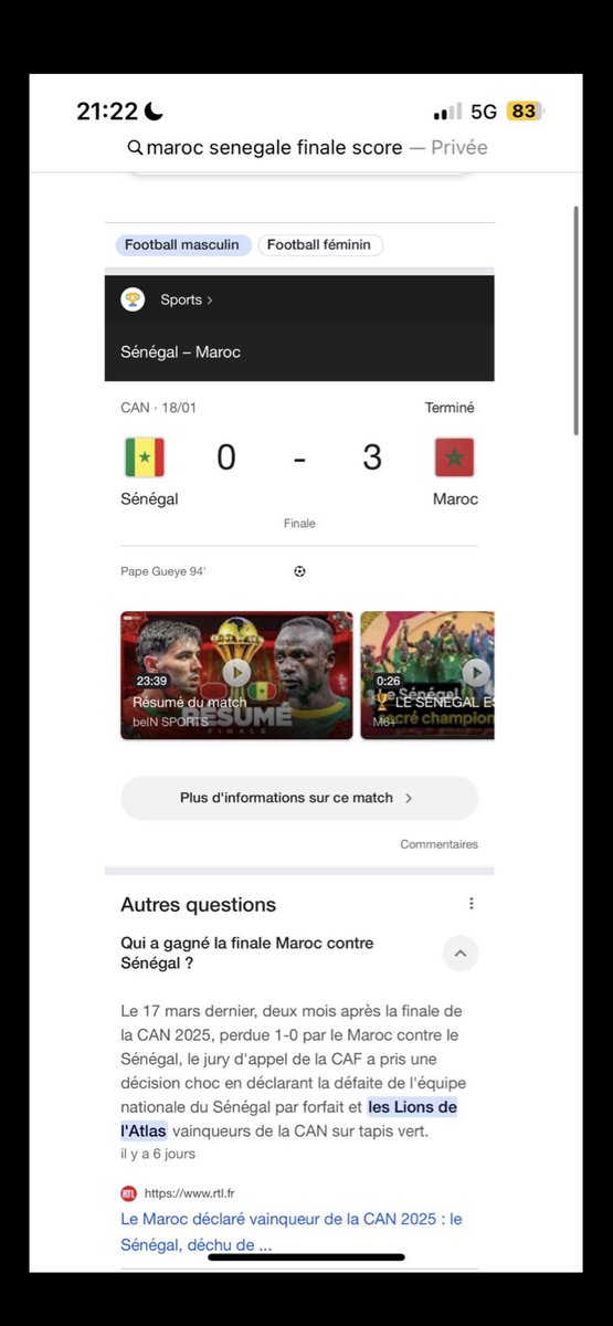 hamzaladef's tweet photo. @khalilogyigo Champion d’Afrique ??? Donc votre plainte au tas et fausse? https://t.co/tW8OjXc4YB