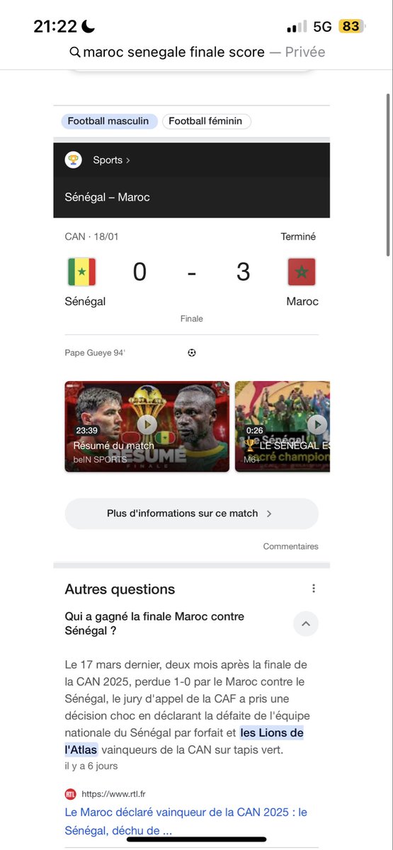 hamzaladef's tweet photo. @khalilogyigo Champion d’Afrique ??? Donc votre plainte au tas et fausse? https://t.co/tW8OjXc4YB