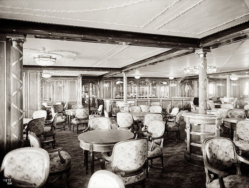 MeriaRmsTitanic's tweet photo. 23rd June 1911, it's the 1st open day for Olympic (#Titanic's sister). New Yorkers will be able to discover the inside of this giant. Admission fee was 50 cents and the money raised was donated to the Seamen's Charities. https://t.co/w0hSWDEF0v