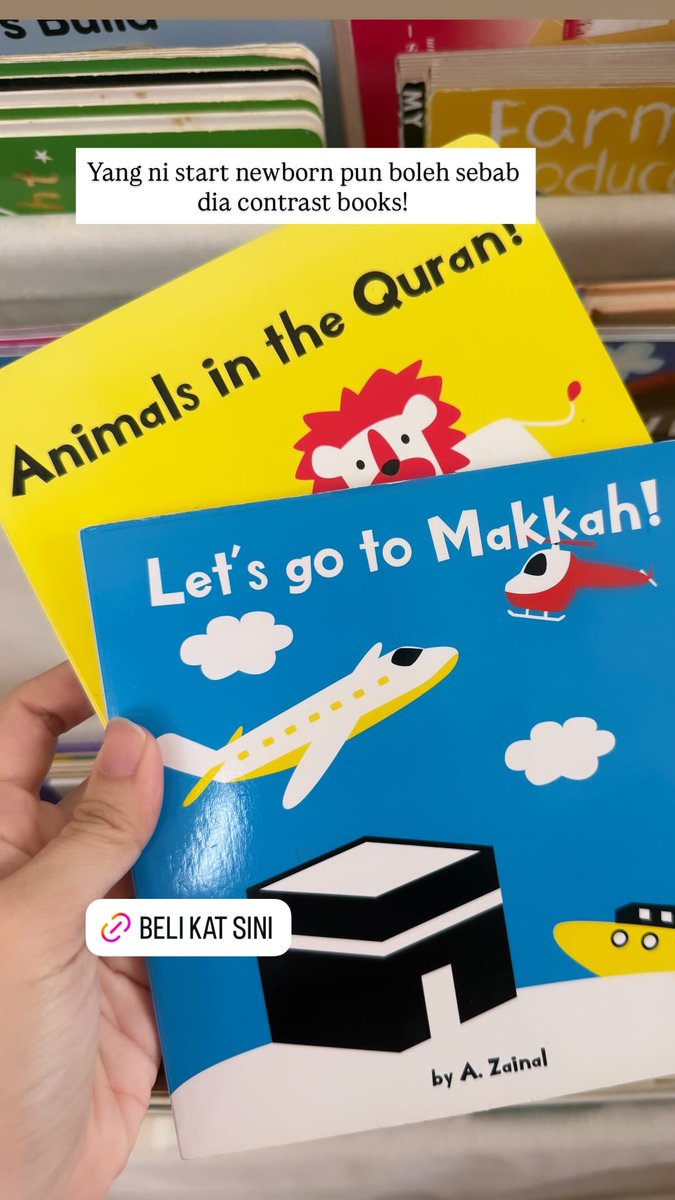 ImanAbdulRahim's tweet photo. Buku yang sesuai for babies and toddlers 🫶🏻 https://t.co/BntSmsEsOn