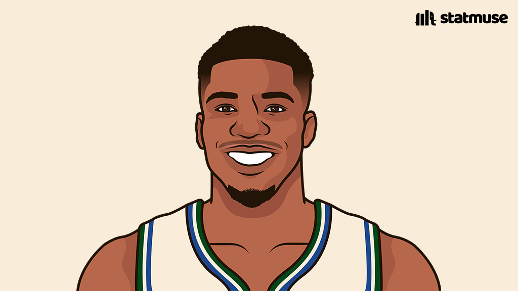 statmuse's tweet photo. Giannis as a Buck:

— Champion
— FMVP
— 2x MVP
— DPOY
— MIP
— 10x All-Star
— 9x All-NBA
— 5x All-Defense 
— NBA Top 75
— Franchise leader in PTS
— Franchise leader in REB 
— Franchise leader in AST
— Franchise leader in BLK

End of an era. https://t.co/12uVIT2Zl0