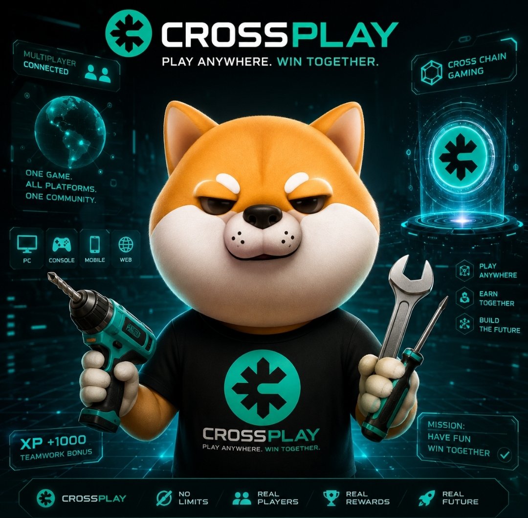 DogsMeh2026's tweet photo. @CROSS_gamechain It was a pleasure to report, I will always be on the lookout since we are a team that has always followed Crossplay and we like the Cross ecosystem. 

#crossplay #web3 #crypto https://t.co/PRVWtcbtrd
