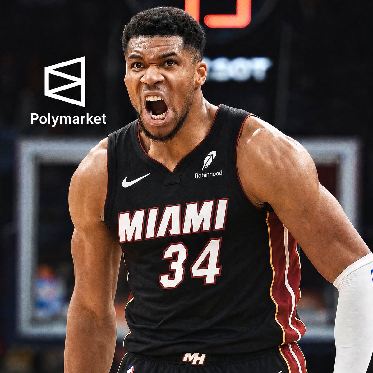 Polymarket Hoops tweet media