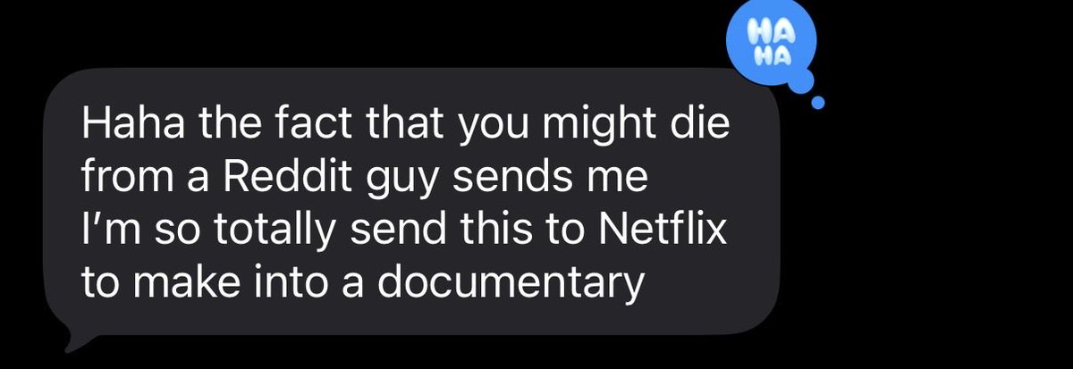 ruby_cordova's tweet photo. “I’m meeting up with someone I met on the internet. Wish me luck!” 

My friends responses 

At least I know 2 of them lowkey fuck w me 😪💀💀 https://t.co/T6onNyLDh1