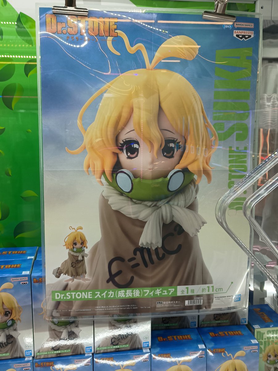 入荷情報‼️】 「dr.STONE スイカ(成長後)フィギュア」 投入いたしまし