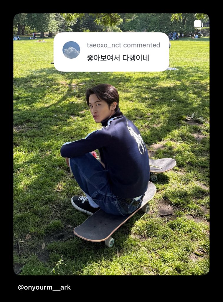sskngntuk's tweet photo. “why r u crying? it’s just a comment on ig”

the comment: https://t.co/dOJjNN5SJu