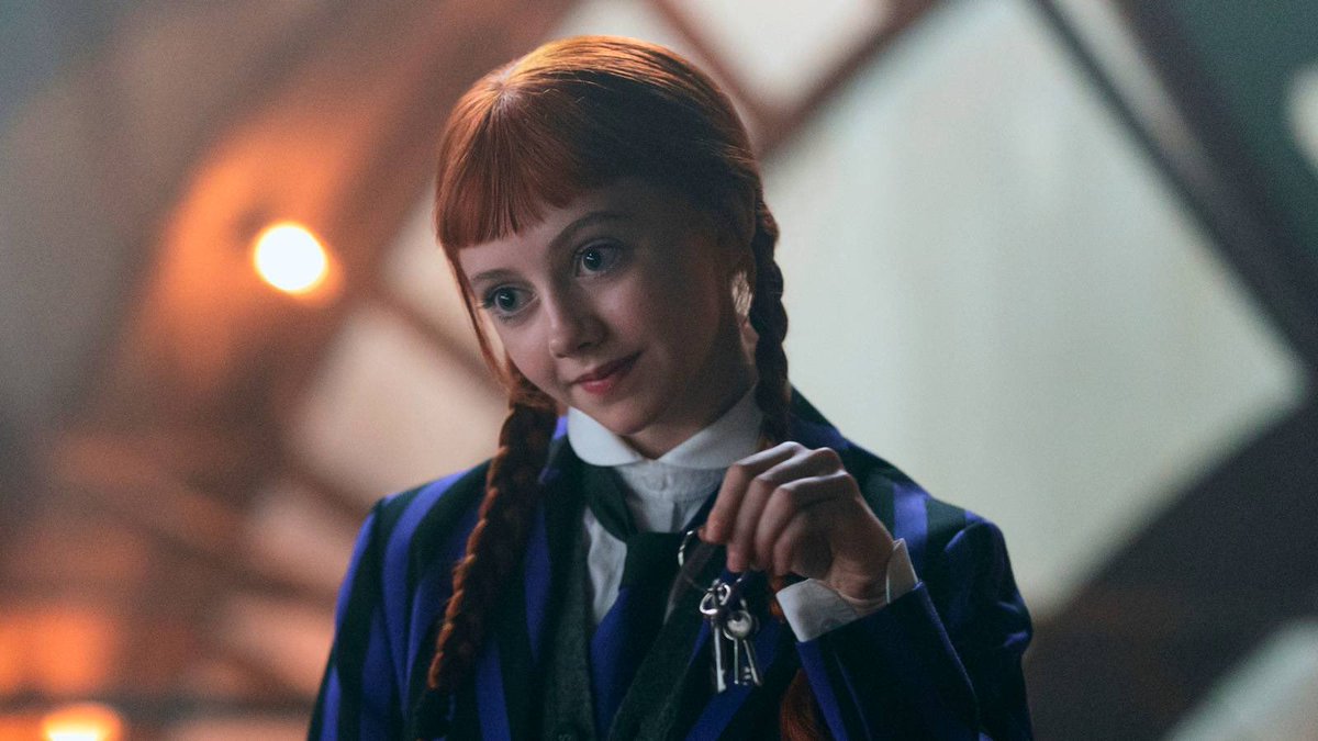 itsSullyjr's tweet photo. @miamiaxofx @eketw32778182 You should cosplay as Agnes from Wednesday. You look a lot like her https://t.co/LtqakSV3K0