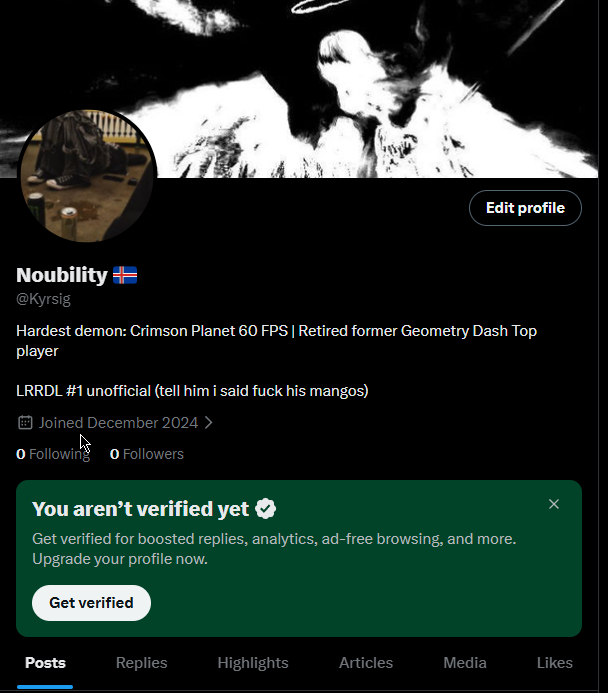 Kyrsig's tweet photo. Is it normal to show 0 following and 0 followers, even though it shows that I have people following me? Can someone check for me if it's broken or something, anyone? https://t.co/FyiLqS4yjh