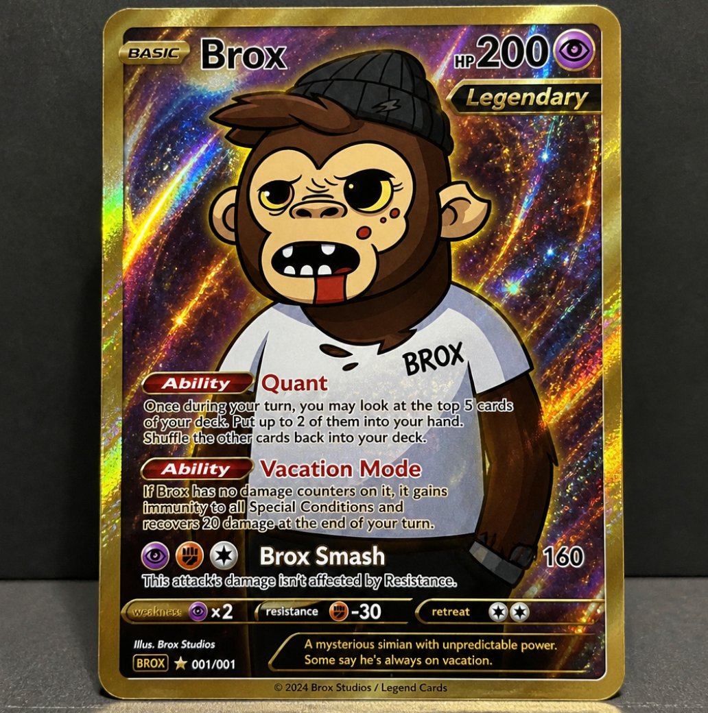 CardifySol's tweet photo. A card for real apes like @ohbrox. https://t.co/zkDEWPq8fa