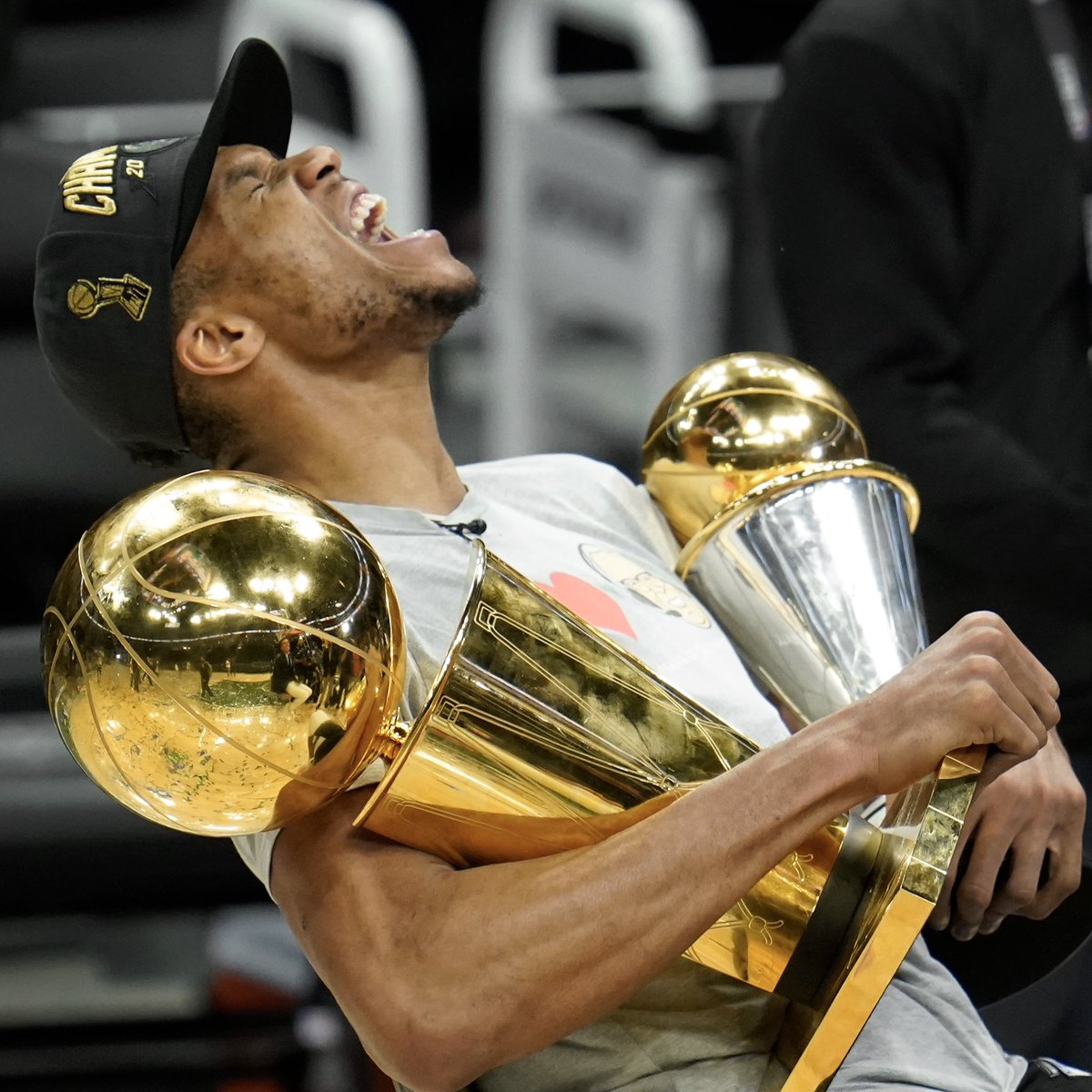 RTNBA's tweet photo. Giannis Antetokounmpo’s career with the Milwaukee Bucks:

🦌 10x All-Star
🦌 9x All-NBA
🦌 5x All-Defensive
🦌 1x NBA Champion
🦌 1x FMVP
🦌 2x MVP
🦌 1x DPOY
🦌 1x MIP

Next up, Miami 👀 https://t.co/Q5xElyO0qT