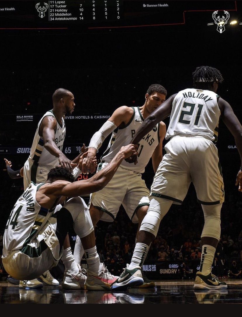 BMcCormickHSOT's tweet photo. What a journey 

Don’t know what it’s like to be a Bucks fan without Giannis. But I’ve only known the joys of a championship because of him. 

Thank you 34 @Giannis_An34 https://t.co/ZYgmapFEm8