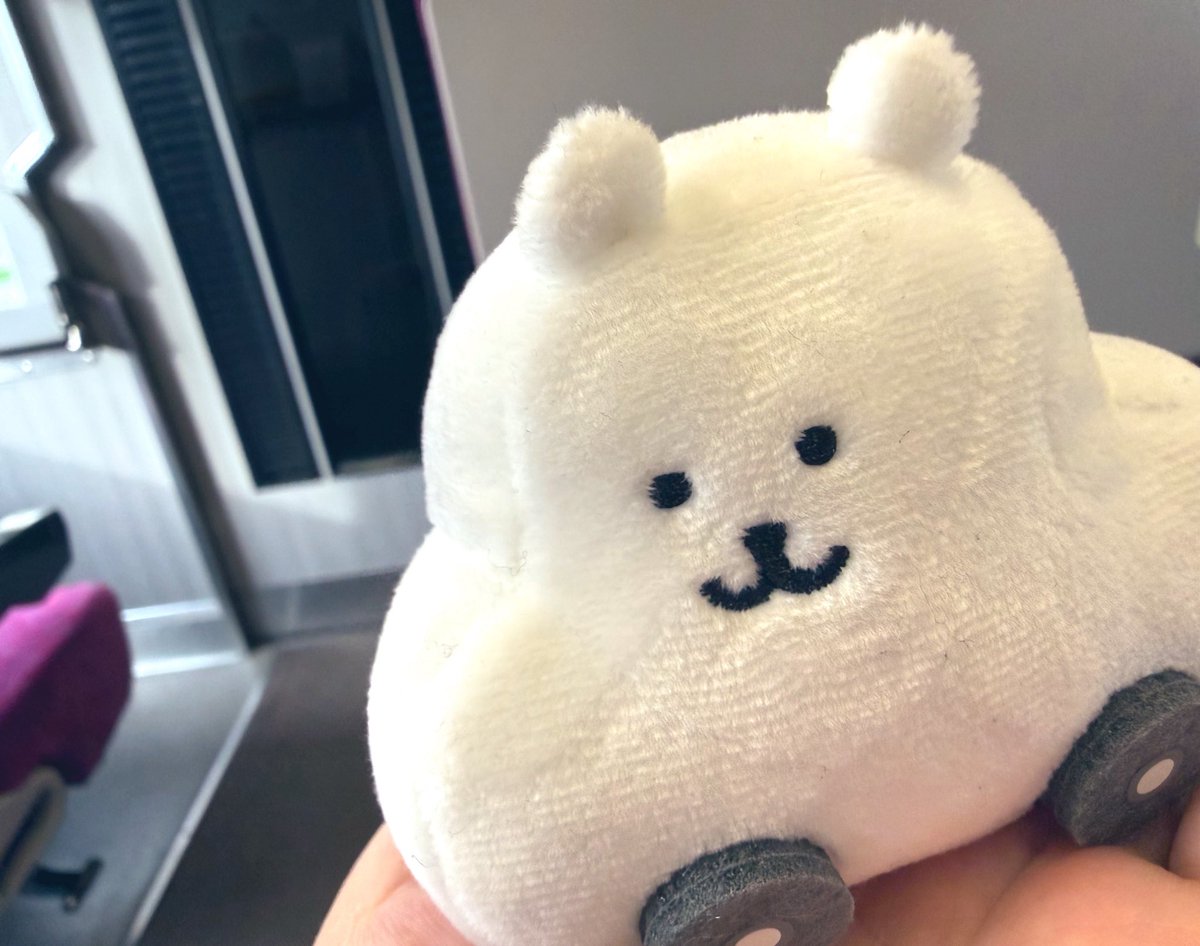 macoVdayo's tweet photo. 今日から泊まりの研修😉胃が元気な時がよかた…！！今回のおともぬいのくま氏 https://t.co/2NJKh1Obpk