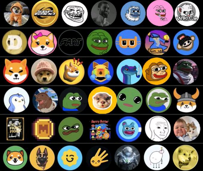 Trending Meme Coins tweet media