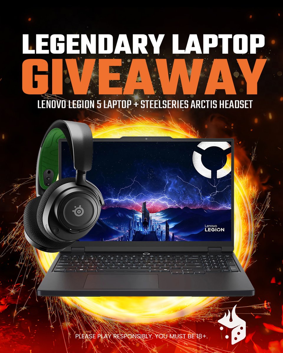 Ignition_AU's tweet photo. Who's feeling lucky enough to win this LEGENDARY gamer pack!?

To Enter:
⚡ Follow @ignitionaustralia and Join our Discord Channel
⚡ Comment: Let's send it!

What you'll win:
- Lenovo Legion 5 Gaming Laptop
- SteelSeries Arctis Wireless Gaming Headset

LET'S SEND IT 💨

AU Only. T&C's apply. Winners announced via IG on June 26th. Must be 18+. Winners have 48 hours to claim.