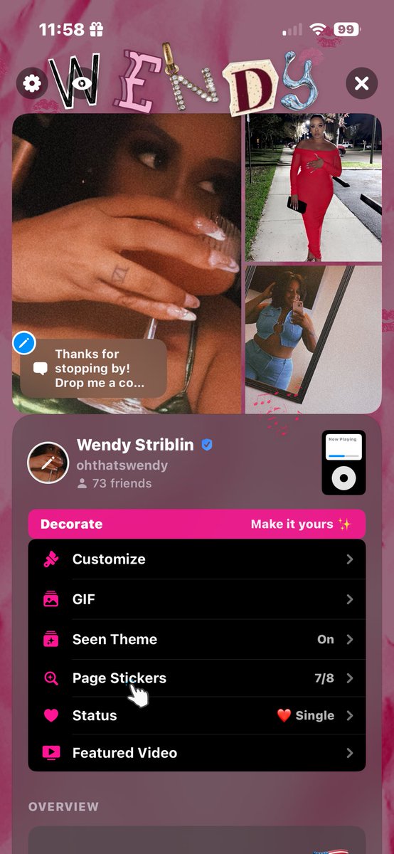 SaluteMeImWen's tweet photo. My last tweet.

I’m moving to #SeenU

A black owned app that is customizable like MySpace days (simplified) mixed with Twitter &amp; IG.

It’s a better vibe over there and again the owner ain’t trump bestie like the one over here. 

Find me over there. ✌🏽 https://t.co/9tsj7t5sdc