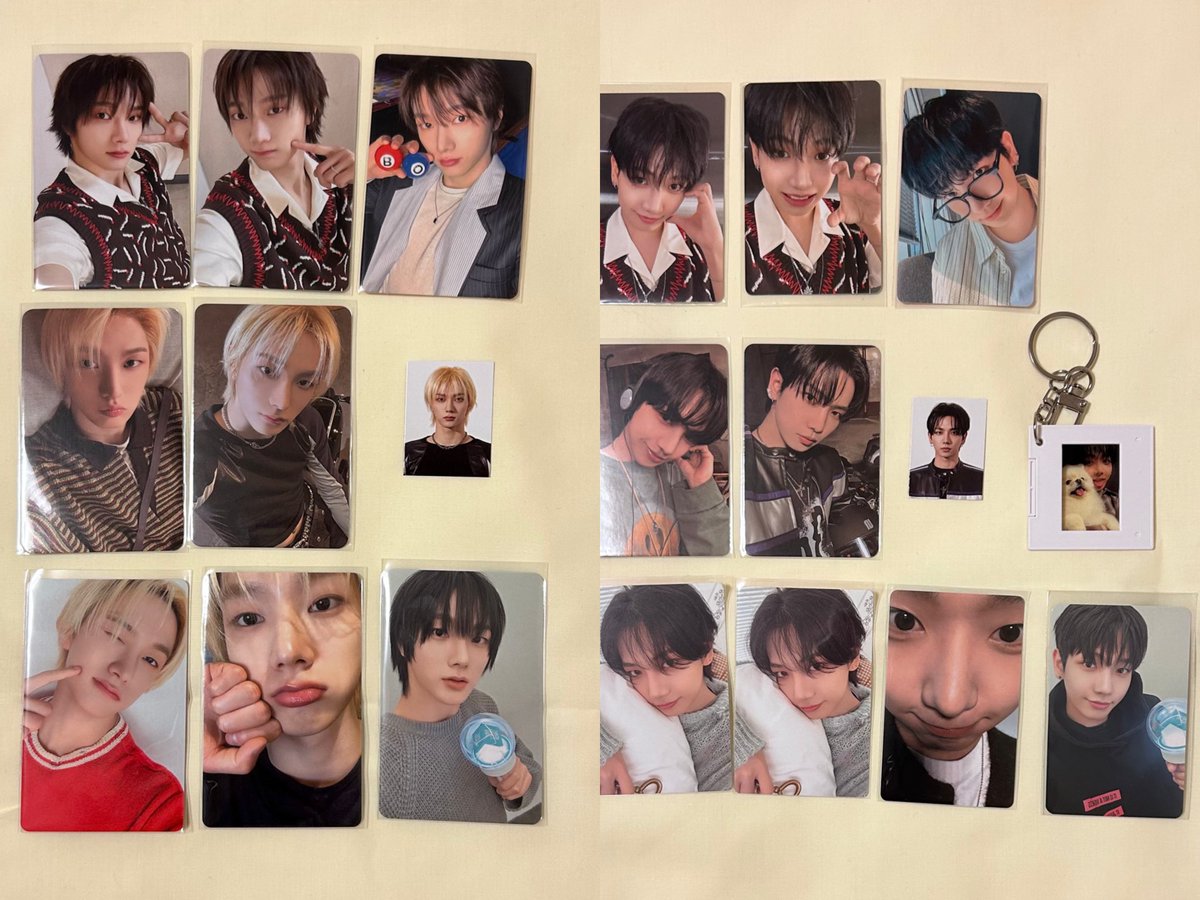 mmooocha's tweet photo. boynextdoor ボネクド トレカ 交換 買取 HOME 過去トレカ Weverse global

【譲】画像

【求】リウor 買取  0.02/枚
チャンイキーホルダーのみ0.15

ツアー横浜･長野2日目･千葉での交換希望
買取はPayPay、郵送可能（＋送料）

まとめてお取引できる方優先

お気軽にお声掛けください🙇🏻‍♀️ https://t.co/CoLWJ7UOgu
