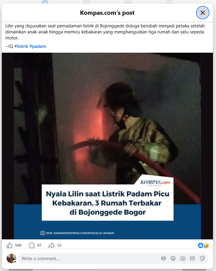 ardisatriawan's tweet photo. 1) Presiden mau bikin MBG
2) Butuh duit gede
3) Tapi gak ada duit, efisiensi anggaran negara.
4) Semua duit negara ke bawah dipotong
5) Termasuk ke PLN
6) PLN gak kuat beli batu bara
7) Batu bara buat bahan bakar PLTU
8) Pemadaman bergilir karena PLTU kurang batu bara
9) Nyalain lilin karena gelap gak ada listrik
10) Dimainin anak-anak lilinnya
11) Jatuh, kebakaran rumahnya
12) Nyamber dua rumah tetangga
13) Abis tiga rumah sama satu sepeda motor